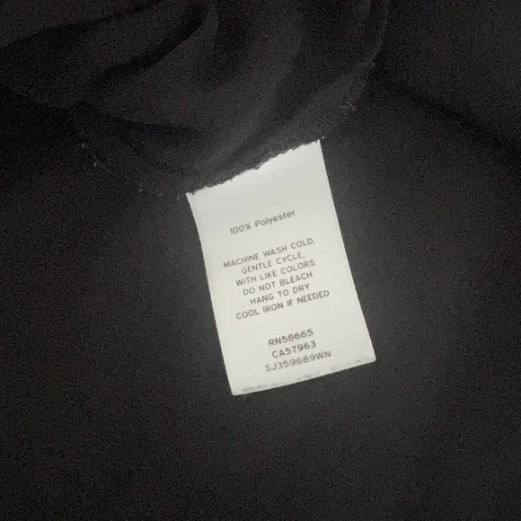 Sejour Black Asymmetrical Hem Camisole | Size 16W | Adjustable Straps - Picture 5 of 5